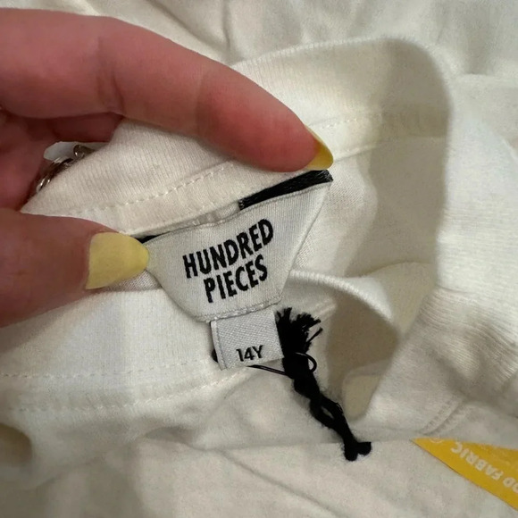 NWT Hundred Pieces Cali Karma Printed T-Shirt - Picture 5 of 5